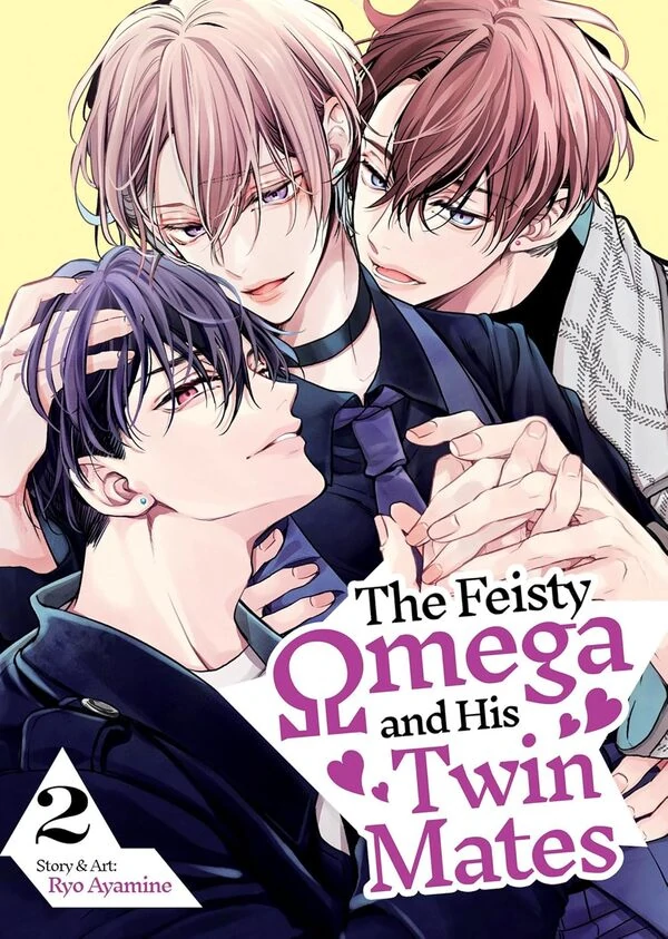 The Feisty omega and his twin mates